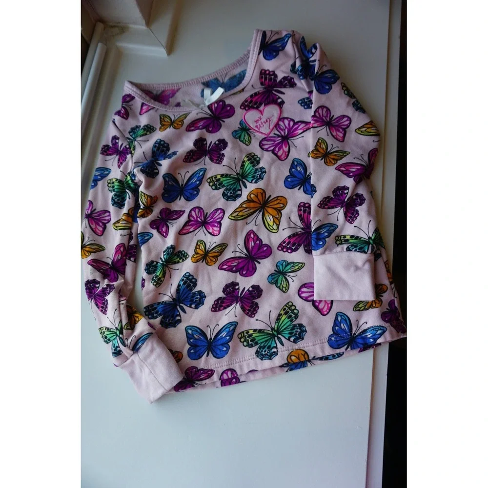 Xoxo Betsey Johnson Girls Butterfly Print Pajama Set
